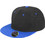 Result Ανδρικό Καπέλο Jockey Snapback Υφασμάτινο Μαύρο Μπλε RC082X