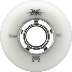 FR METAL WHEELS NATURAL 76mm/85A Pack of 4