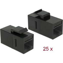Μονάδα Keystone Delock (86629) - Cat6 UTP - Black 86629