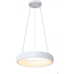 InLight Κρεμαστό Φωτιστικό Οροφής Μονόφωτο LED με Θερμό Λευκό Φως Λευκό 42023-B-White