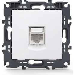 PRIME ΠΡΙΖΑ ΔΙΚΤΥΟΥ 1xRJ45 CAT6 UTP IP20 ΛΕΥΚΗ ACA - 1000113201