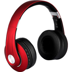 V-Tac 7731 Ενσύρματα & Ασύρματα Bluetooth Ακουστικά Over Ear Κόκκινα