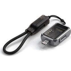 SATECHI USB-C Mini NVMe 2230 SSD Θήκη μεταφοράς Compact με USB-C connector, active ψύξη ταχύτητα μεταφοράς δεδομένων ώς 10 Gbps - ΓΚΡΙ - SA-ST-E2230M