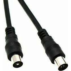Καλώδιο Κεραίας Coax Male to Coax Female 3m Black 12-05021-2