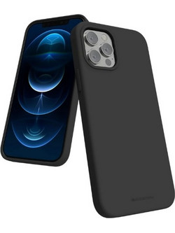 Mercury Liquid Back Cover Black (iPhone 13)
