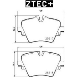 ΔΙΣΚΟΦΡΕΝΑ ZTEC+ BMW ΕΜΠ