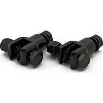Βάση Μαρπιέ Συνεπιβάτη για Harley Davidson μαύρο | Universal Passenger Footpeg Stud Assembly black