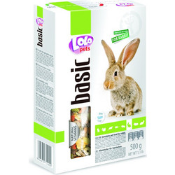 Lolo Pets Basic Rabbit 500gr