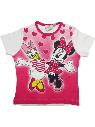 DISNEY ΠΑΙΔΙΚΟ T-SHIRT MINNIE 0434 - λευκό ΛΕΥΚΟ