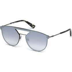 Web WE0193 08C Γυαλιά Ηλίου Aviator Μεταλλικά Γκρι με Γκρι Καθρέπτη Φακό