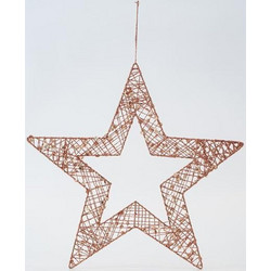 ΑΣΤΕΡΙ ΜΕ ΠΑΓΙΕΤΕΣ, ΣΑΜΠΑΝΙ, 45cm