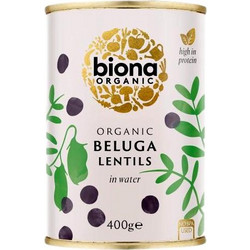 Μαύρες Φακές Beluga ΒΙΟ - BIONA - 400gr