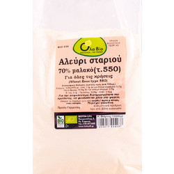 Βιολογικό Αλεύρι Τύπου 550 Μαλακό για Ψωμί & Πίτες - Βιο-Υγεία - 1kg