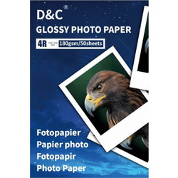 DC 180G Glossy photo paper 4R (102*152mm, 50sheets)