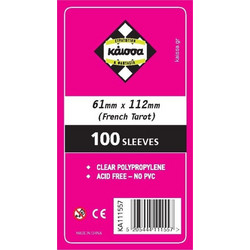 GMS:GR:SLEEVES 61X112(FRENCH TARROT) - ΚΑ111557