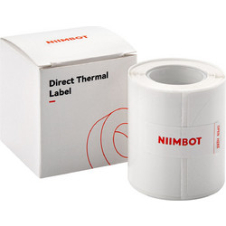 Niimbot Στρογγυλές Λευκές Ετικέτες 50x50mm 150τεμ. Ρολό