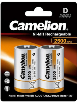 Camelion Rechargeable Accu D 2500mAh 2τμχ