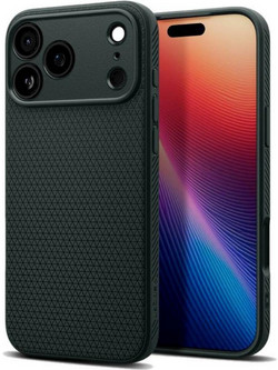 Spigen Liquid Air Back Cover Abyss Green (iPhone 18 Pro Max / 17 Pro Max)]
