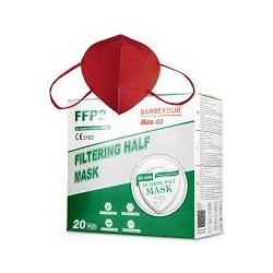 Barbeador MAX-02B FFP2 Filtering Half Mask Κίτρινη 20τμχ