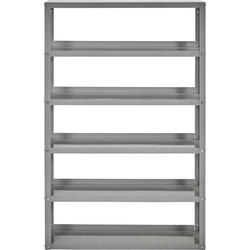 House Doctor - Shelving unit, HDUse - Light grey - l: 80 cm, h: 128 cm, d: 22 cm