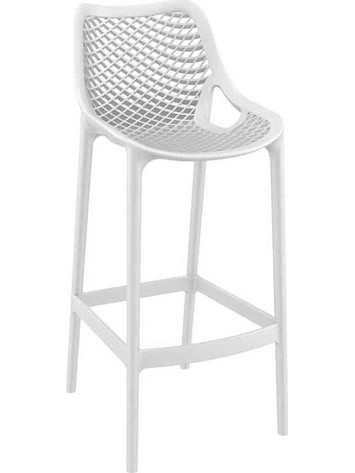 Air 75Εκ. Σκαμπο White Πολ/Νιου