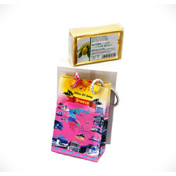 ΠΟΥΓΓΙ ΧΑΡΤΙΝΟ GREECE ΜΕ Olive Oil Soap