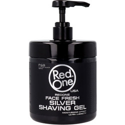 Red One Pump Silver Gel Ξυρίσματος 1lt