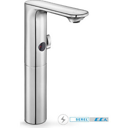 Μπαταρία Νιπτήρα Ηλεκτρονική (ρεύματος) SEREL ECA Chrome