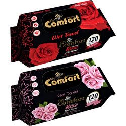 MY COMFORT - ΥΓΡΑ ΜΑΝΤΗΛΑΚΙΑ BLACK ROSE 1 ΣΥΣΚΕΥΑΣΙΑ 120 ΤΕΜΑΧΙΩΝ (ΤΥΧΑΙΑ ΕΠΙΛΟΓΗ)
