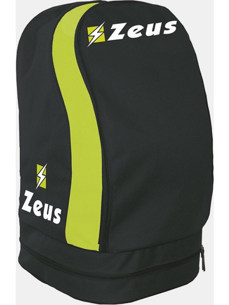 Zeus Zaino Ulysse Τσάντα Πλάτης Ποδοσφαίρου Μαύρη Κίτρινη