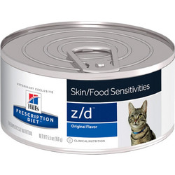 Hill's Prescription Diet Skin & Food Sensitivites z/d with Liver 156gr