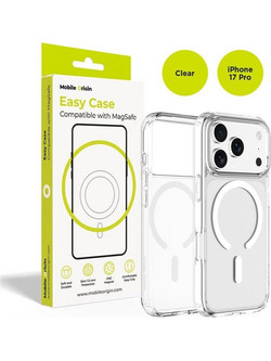 Mobile Origin Hybrid MagSafe Case, clear - iPhone 17 Pro - (MO-HYCL-IP17P)