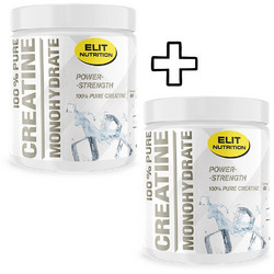 Elit Nutrition Micronized Creatine Monohydrate 100% Pure 300g Sour Apple & Elit Nutrition Micronized Creatine Monohydrate 100% Pure 300g Blueberry Custom Bundle