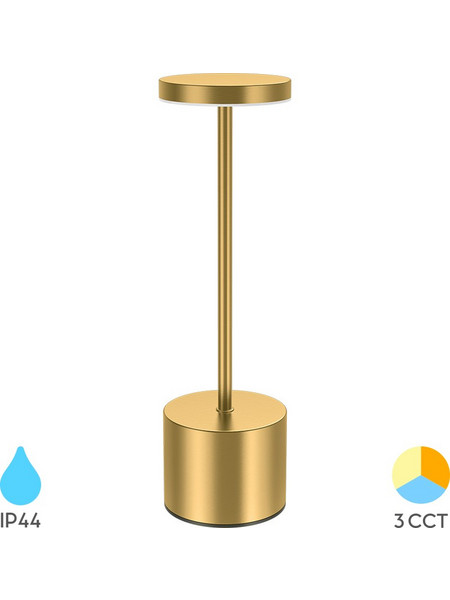Επαναφορτιζόμενο πορτατίφ Luxe dimmable 2w 3CCT Braytron - BK06-01186