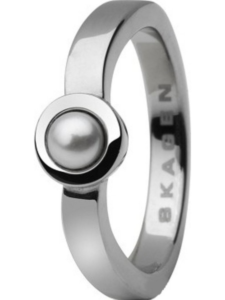 Skagen Γυναικείο Δαχτυλίδι από Ατσάλι Ασημί JRSS004SS