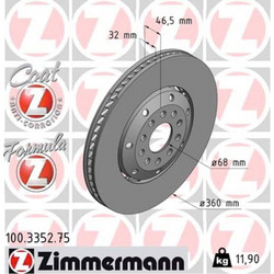 Zimmermann Δισκόπλακα - 100.3352.75