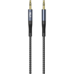 MLK+ AUX072 Braided AUX Cable 3.5mm Stereo Jack to Jack (Male-Male) 1m