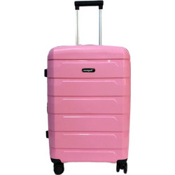 Seagull SG180 Βαλίτσα Μεσαία 65x43x27cm με 4 Ρόδες Ροζ