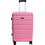 Seagull SG180 Βαλίτσα Μεσαία 65x43x27cm με 4 Ρόδες Ροζ