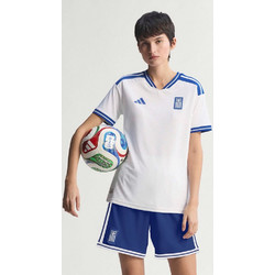 adidas Γυναικείο T-shirt Εντός έδρας Authentic ΕΛΛΑΣ 2026 Λευκό