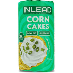 Γκοφρέτες Καλαμποκιού με γέυση Green Onion Inlead 120g - INLEAD