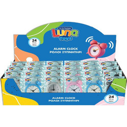 Ρολόι Ξυπνητήρι 4Χρ Luna Toys Diakakis
