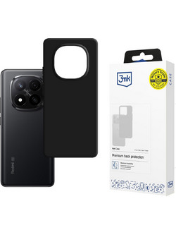 3mk Matt Case Pro Back Cover Black (Xiaomi Redmi Note 14 Pro+)