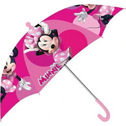 Ομπρέλα Minnie Φούξια-Ροζ H60cm,Φ70cm
