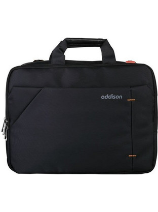 Addison 305014 Τσάντα Laptop Ώμου 14.1" Black