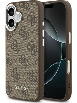 Guess 4G Classic Logo MagSafe Θήκη Brown (iPhone 17)