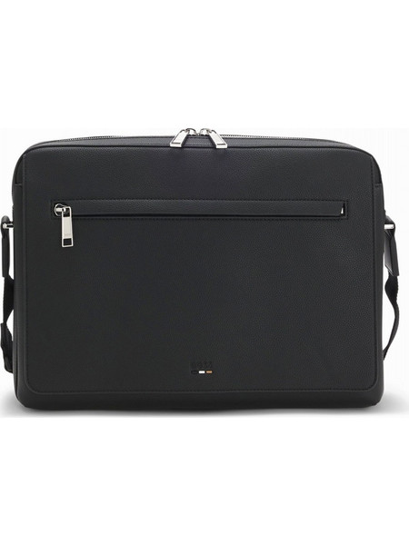 BOSS ΤΣΑΝΤΑ BRIEFCASE RAY FLAP MESSENGER ΜΑΥΡΟ