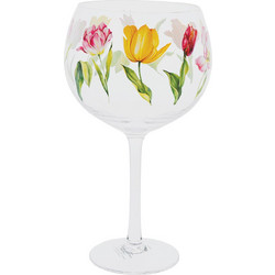 Enesco Ποτήρι Γυάλινο Κολωνάτο Tulip Copa 20cm