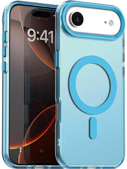 Θήκη iPhone Air Techsuit CandyCase Σκληρή Ημιδιάφανη με MagSafe - Blue (5949419313231)