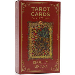 Αυθεντικές Κάρτες Ταρώ με Οδηγίες Χρήσης Requiem Arcana (78 Κάρτες+Βιβλίο)
